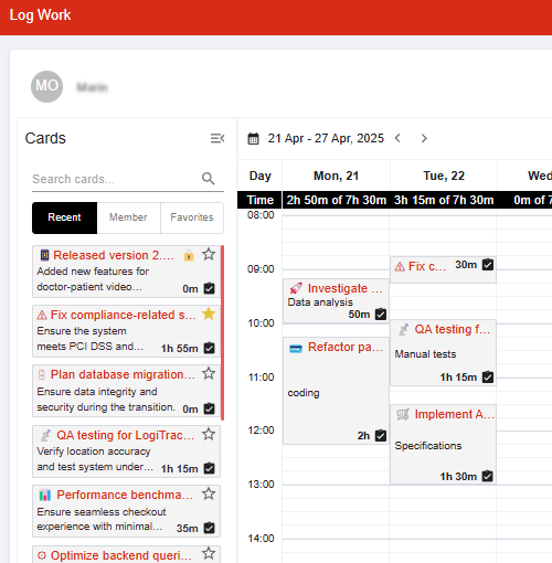 Time tracking for Trello
